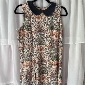 Lauren Conrad A Line Dress Collar Neckline